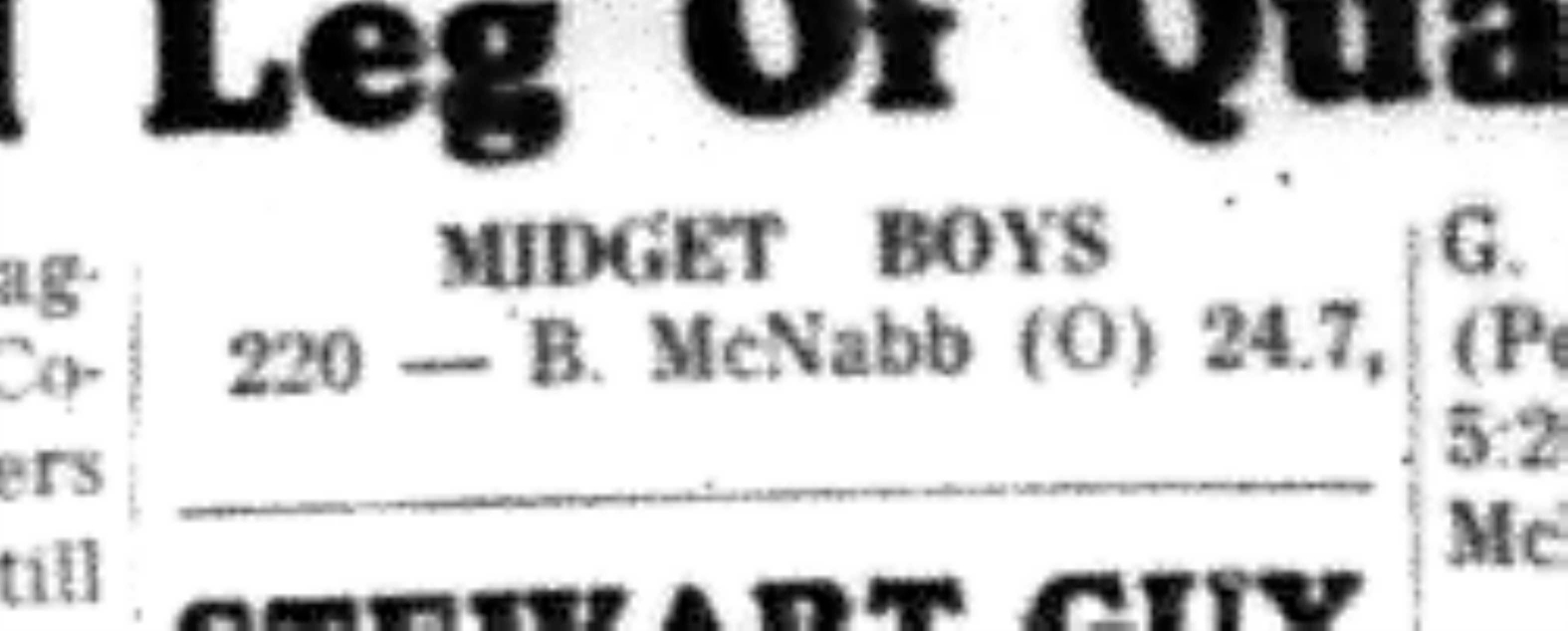 1966-07-27 Track & Field -Mixed -Four Firsts For Track Club-C