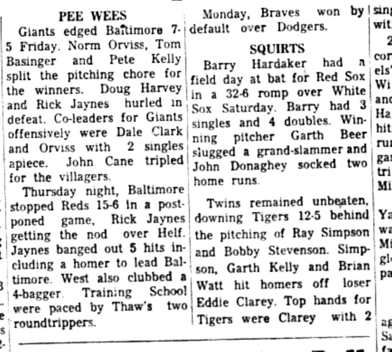 1966-08-10 Softball -Boys -CMSL-Bisons vs Jets-C