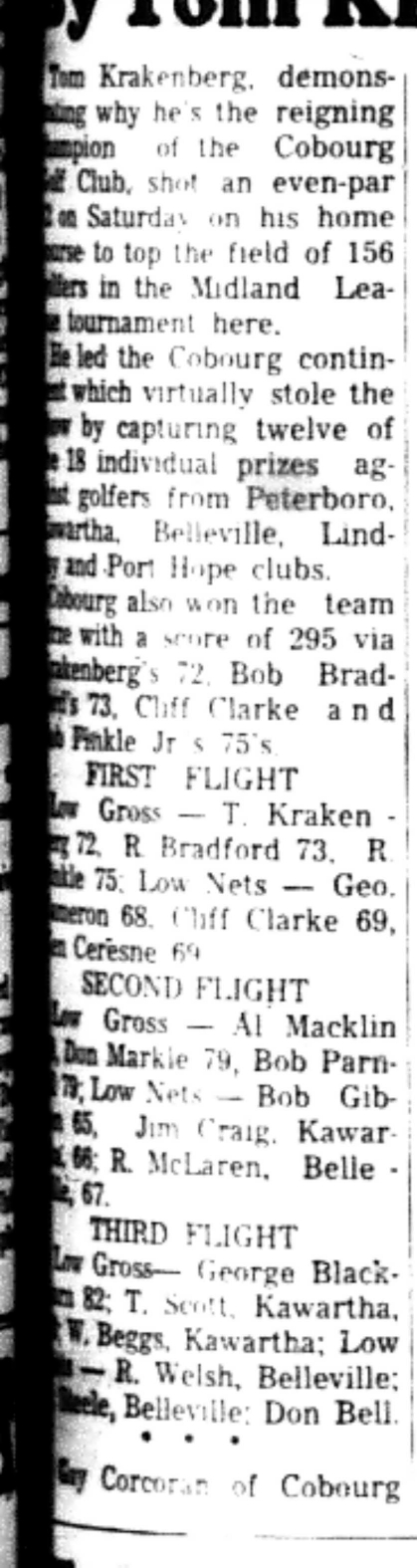 1966-08-17 Golf -Men -Midland Loop Won-B