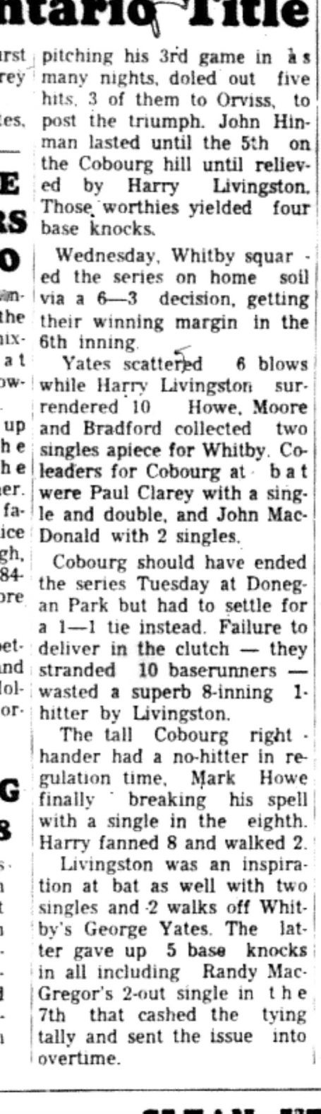 1966-08-31 Baseball -Boys -Legion Peewees Miss EOBA-D