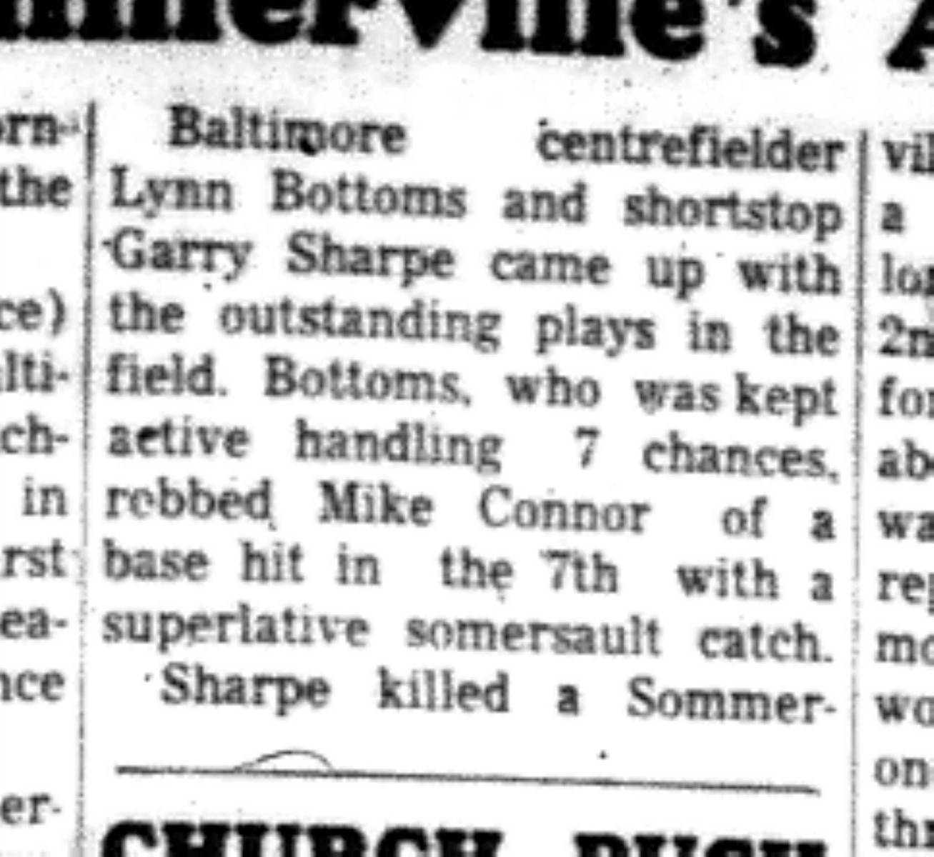 1966-09-07 Softball -Men -CMSL-Merchants vs Sommerville-C