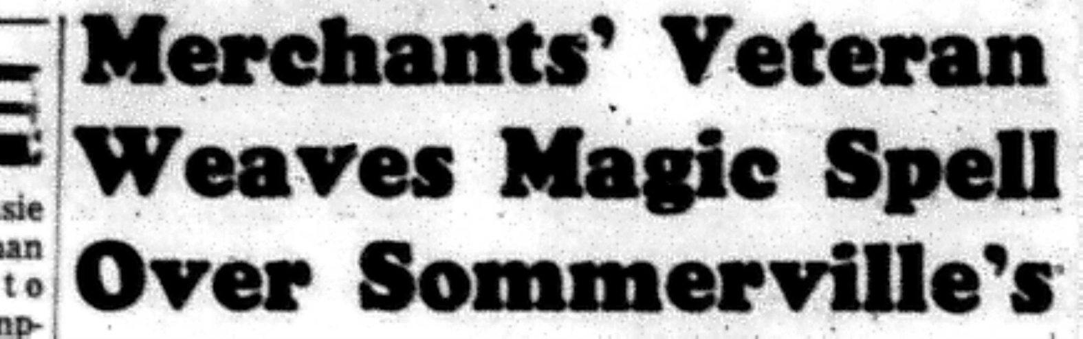 1966-09-07 Softball -Men -CMSL-Sommerville vs Baltimore-A