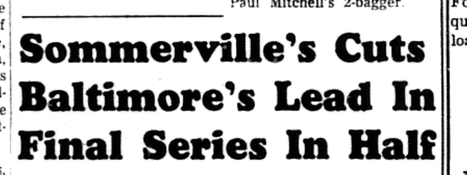 1966-09-14 Softball -Men -CMSL-Sommerville vs Baltimore Playoff-A
