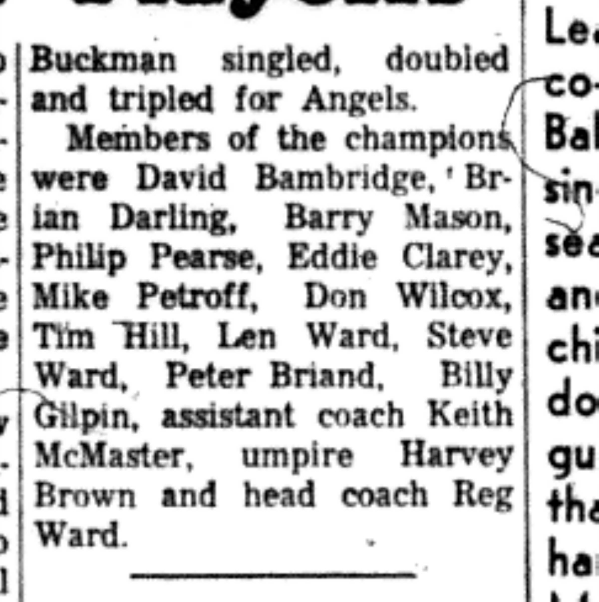 1966-09-21 Softball -Boys -CLMSL -Tigers vs Angels-C