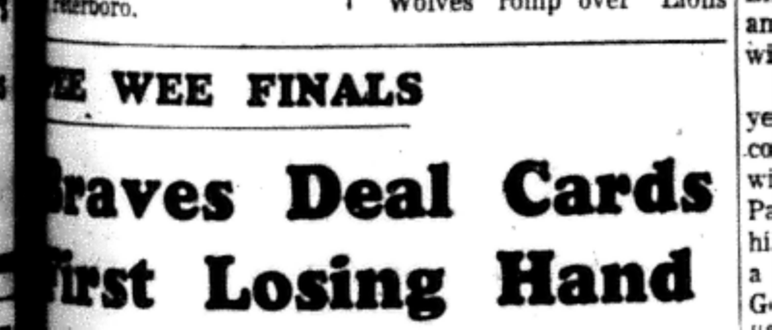 1966-09-21 Softball -Boys -CLMSL-Cardinals vs Braves-A