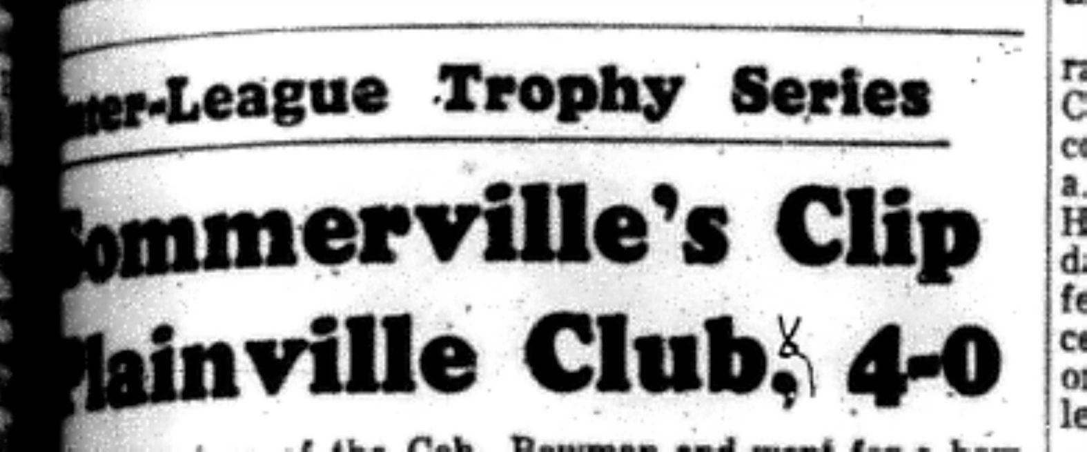 1966-09-21 Softball -Men -Sommervilles vs Plainville -A1