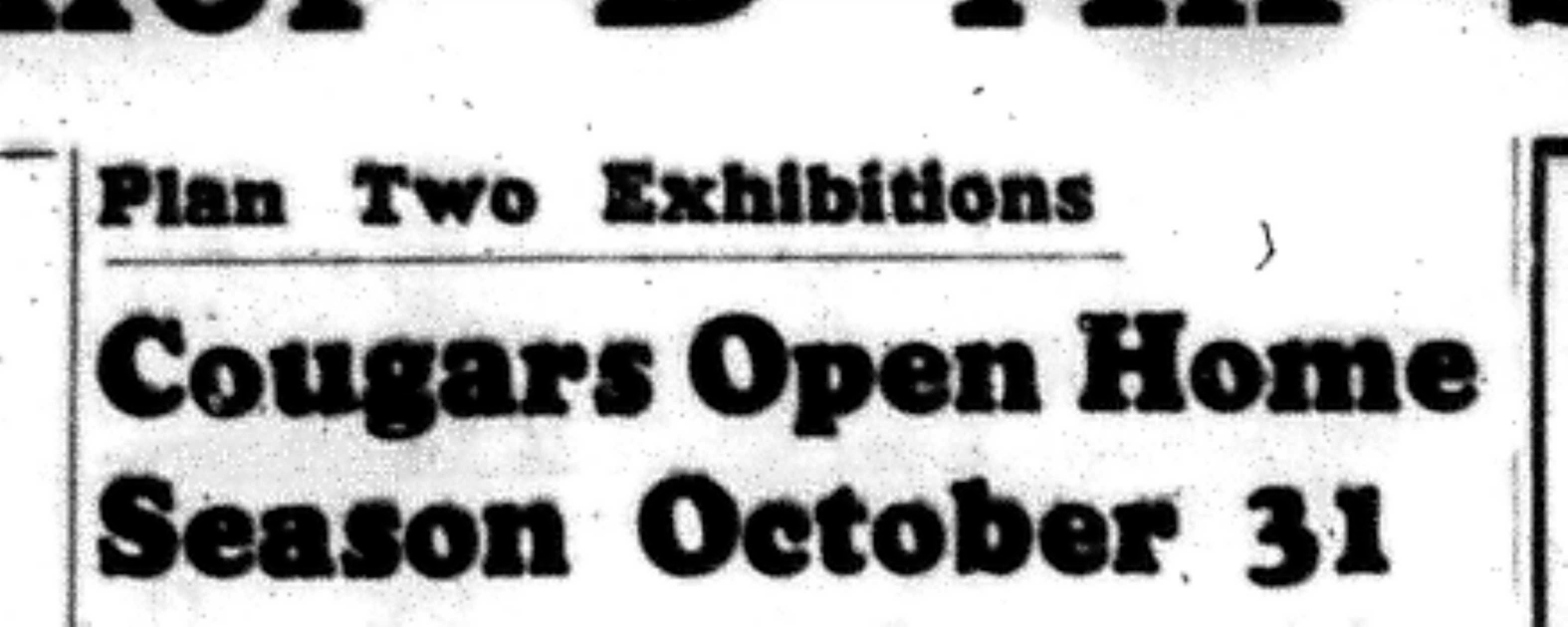 1966-09-28 Hockey -Boys -Cougars Hope Opener Date-A