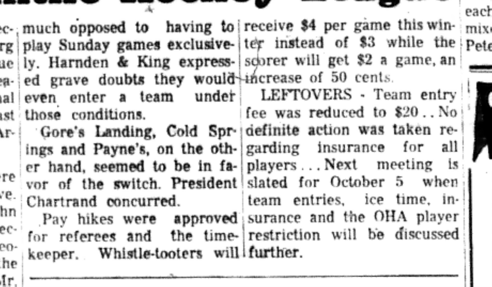 1966-09-28 Hockey -Men -CMHL New Head-C