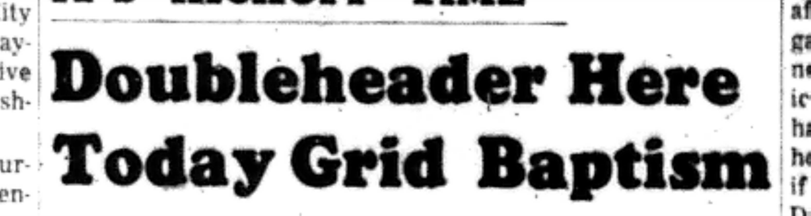 1966-09-28 School -Football -Boys -CDCI West vs CDCI East-B
