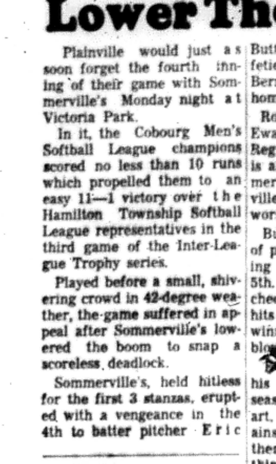 1966-09-28 Softball -Men -Sommervilles vs Plainville-B3