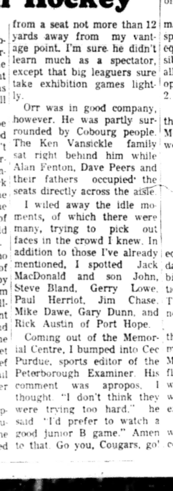 1966-10-05 Hockey -Men -Story By Layton Dodge-C