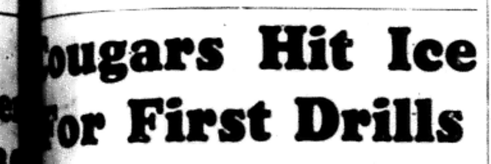 1966-10-12 Hockey -Boys -Cougars On Ice For The First Time-A