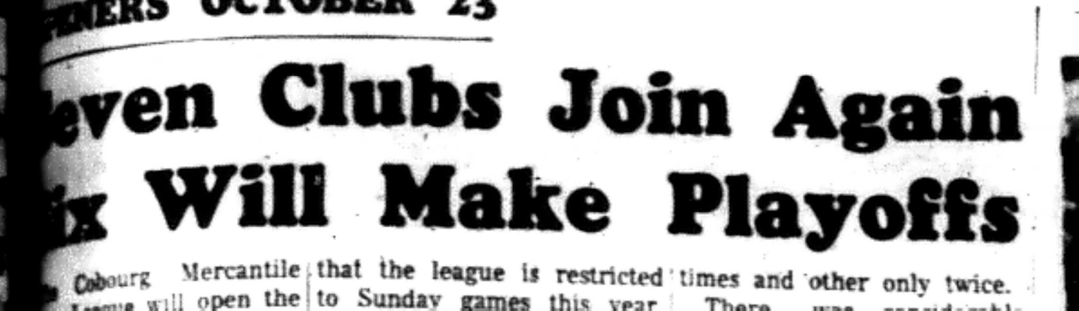 1966-10-12 Hockey -Men -7 Clubs Join Mercantile League-A