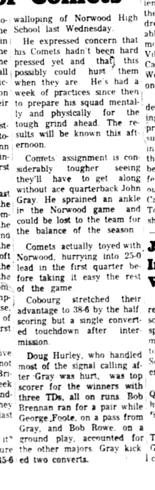 1966-10-12 School -Football -Boys -CDCI East vs Port Hope-C