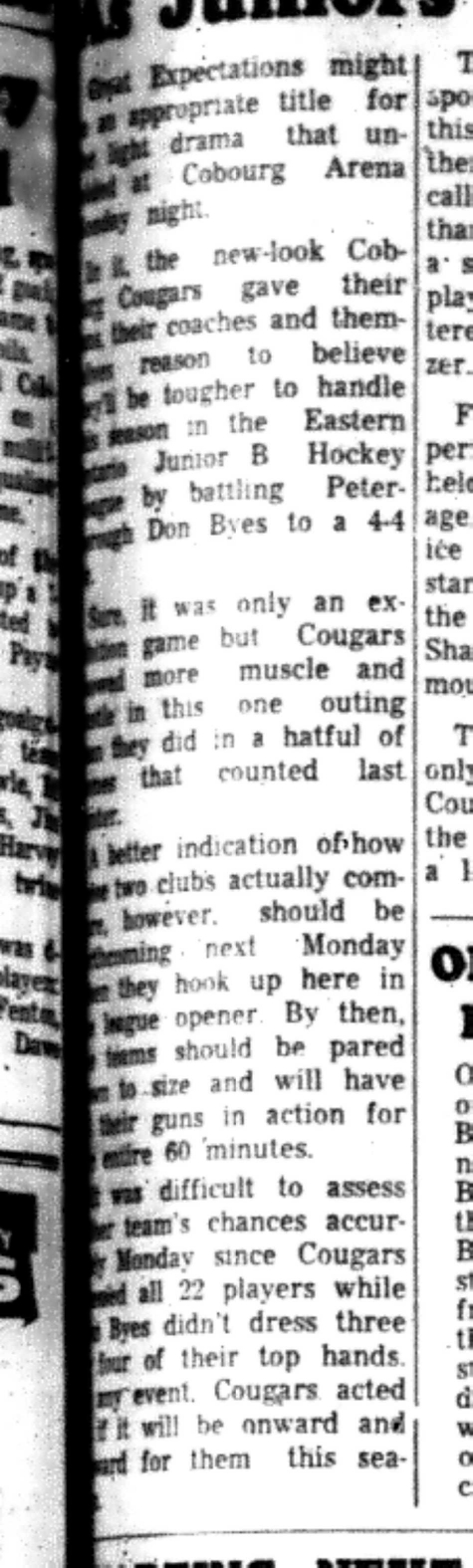 1966-10-26 Hockey -Boys -Cobourg vs Peterborough-B