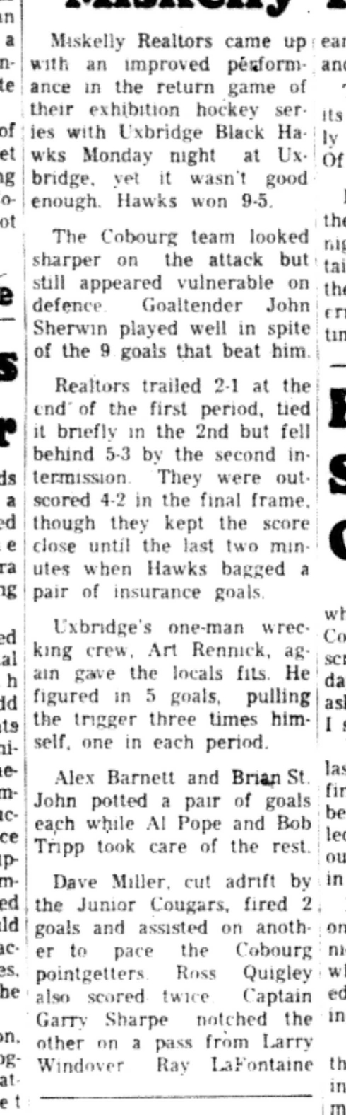 1966-11-02 Hockey -Boys -Miskelly Realtors vs Uxbridge-B