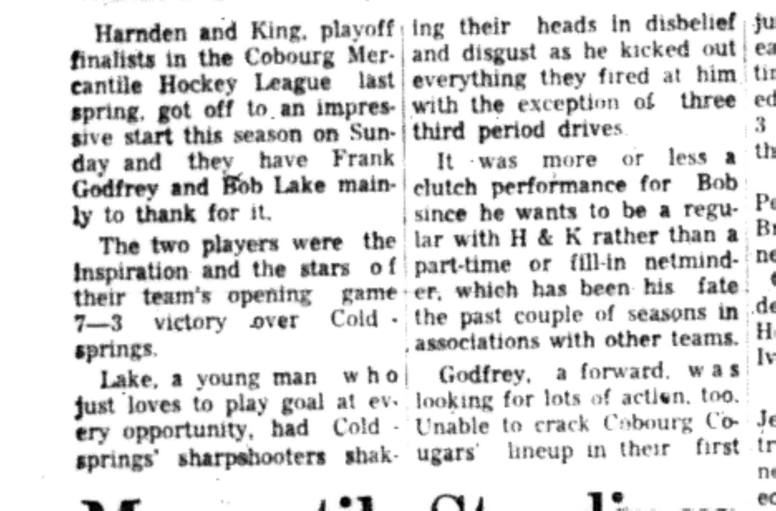 1966-11-02 Hockey -Men -CMHL-Harnden-King vs Coldsprings-B
