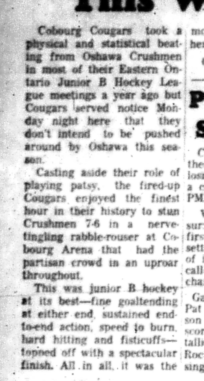 1966-11-09 Hockey -Boys -Cobourg vs Oshawa-B