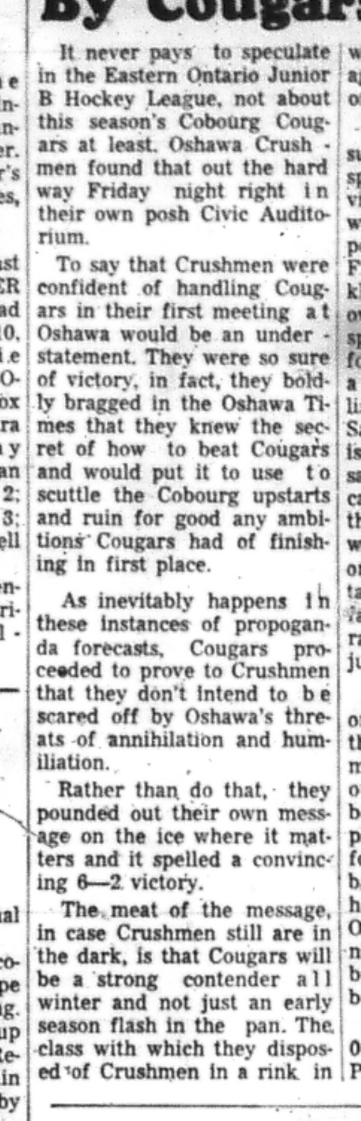 1966-12-07 Hockey -Boys -Cobourg vs Oshawa-B
