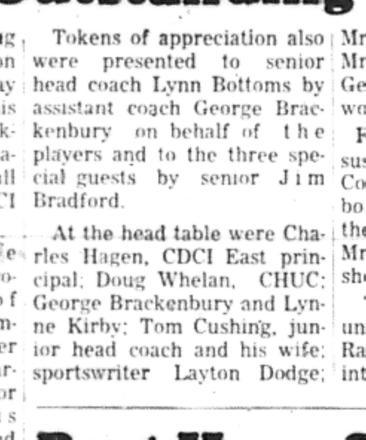 1966-12-07 School -Football -Boys -CDCI East Football Banquet-C