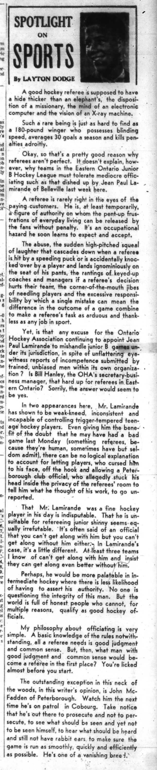 1966-12-21 Layton Dodge -Spotlight On Sports