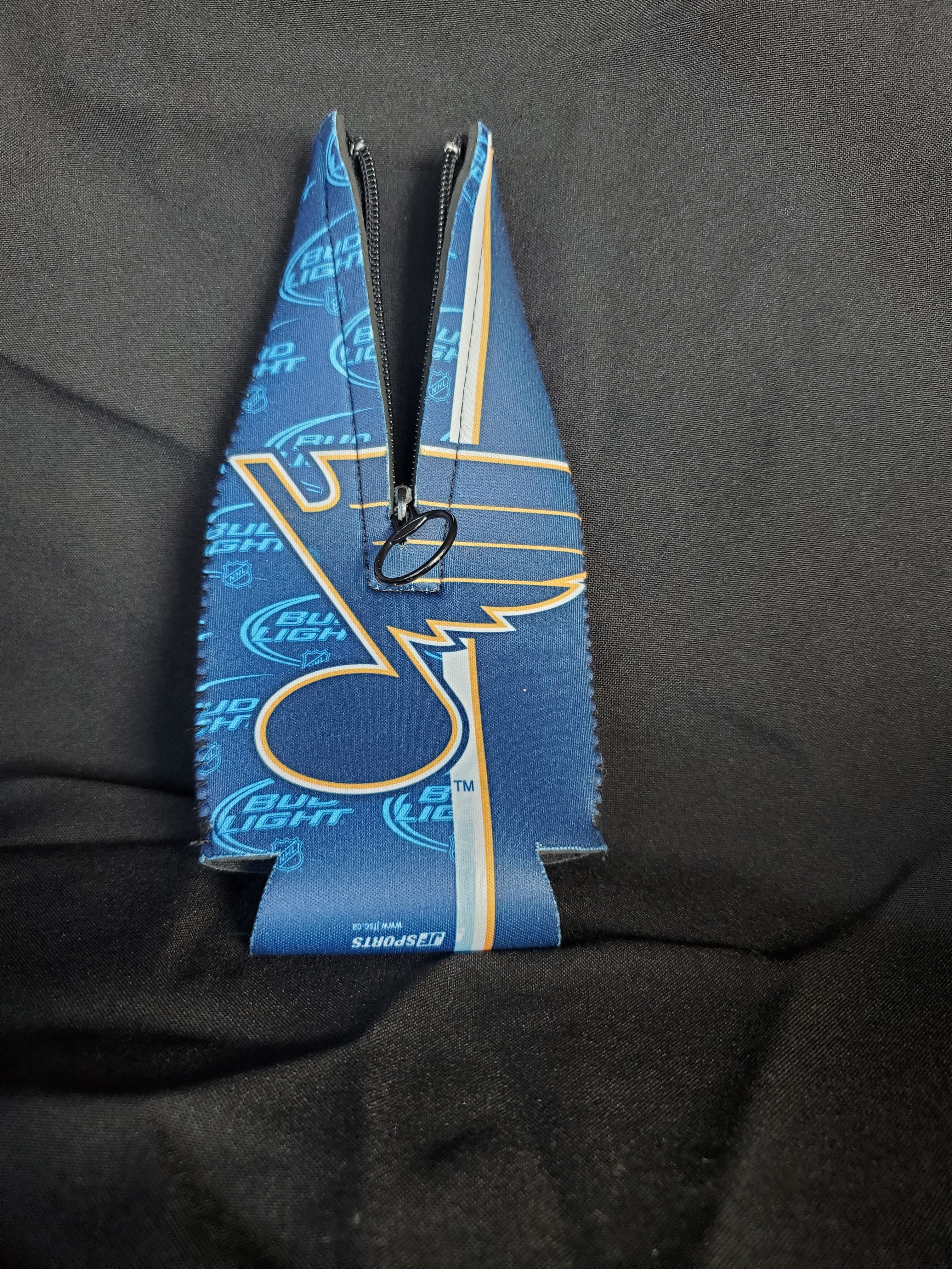 Gord Brooks beer coolie cover St Louis Blues