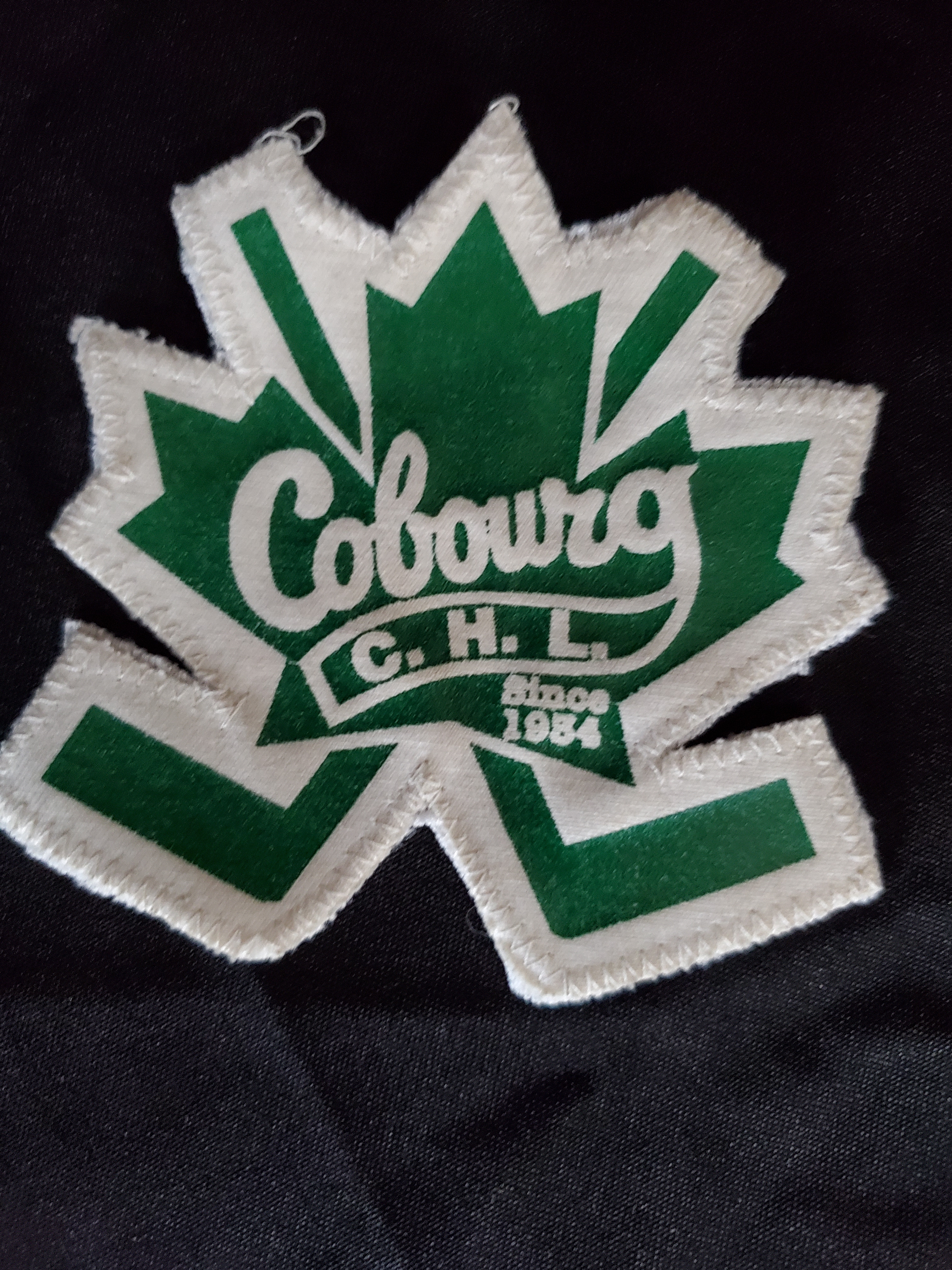 Cobourg CHL green & white crest