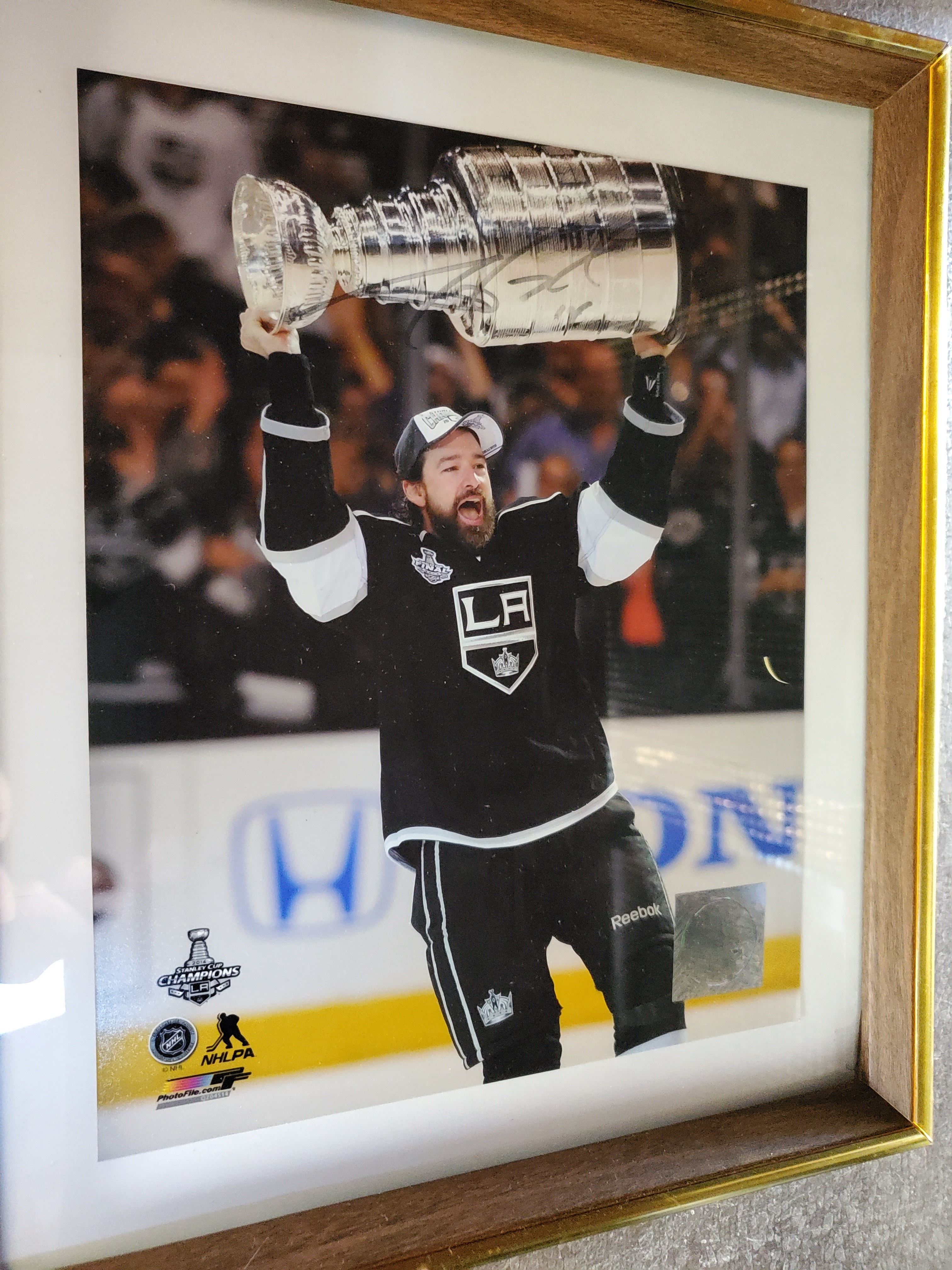 2014 Justin Williams photo w-Stanley Cup