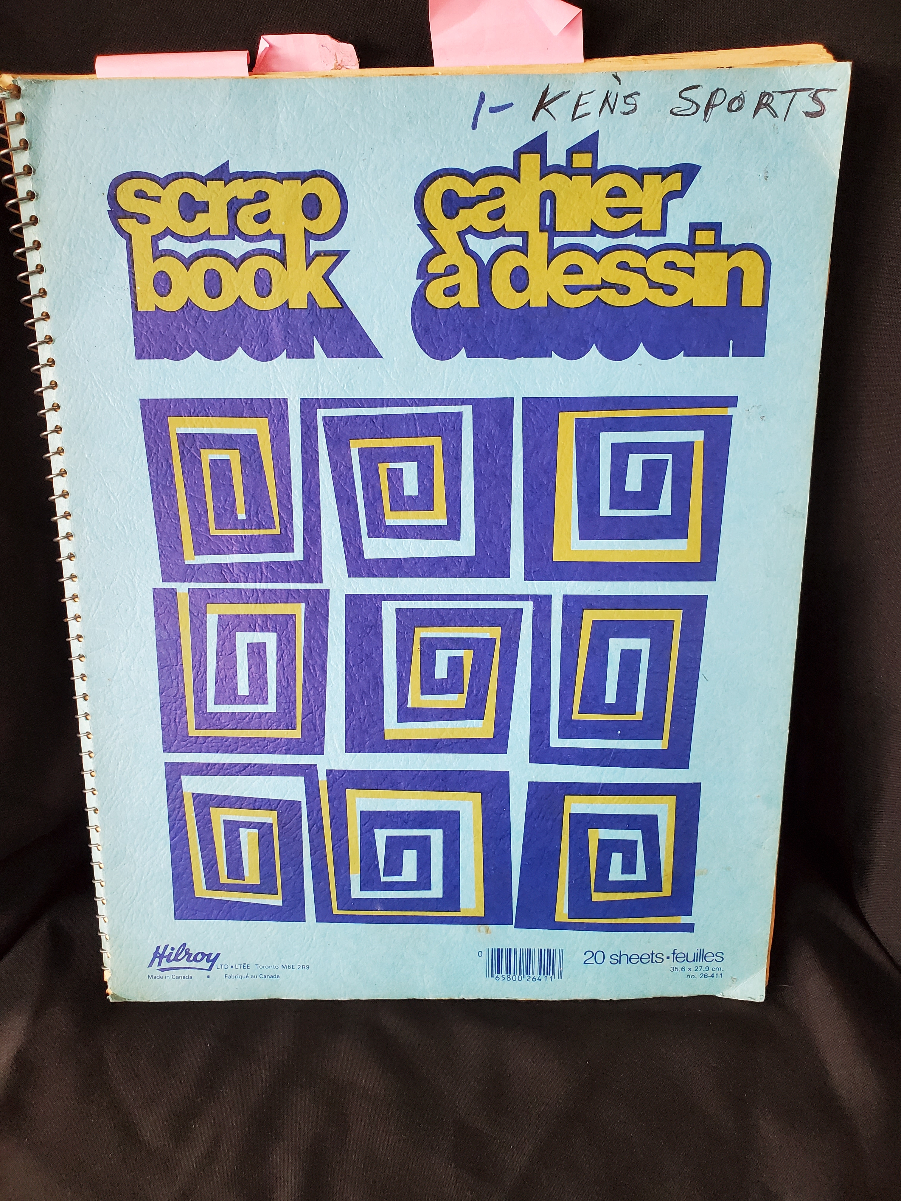 1983 Ken Petrie scrapbook #1