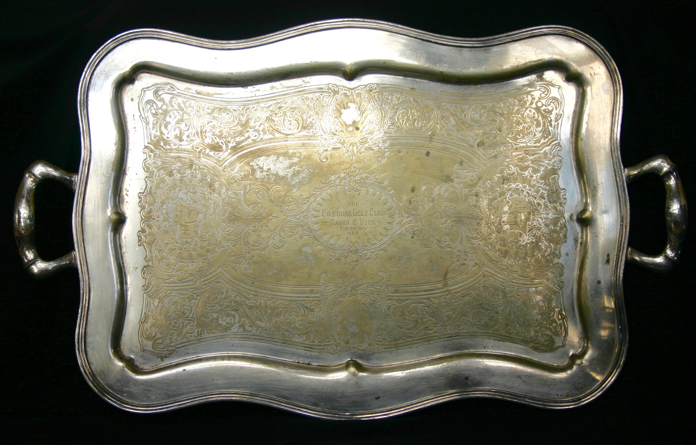 1926-67 Cobourg Golf Mens Champ silver plate