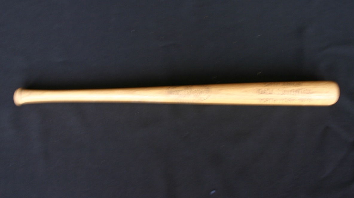 1976 miniature bat from OASA annual meeting