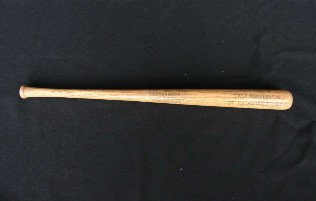 1977 miniature bat from OASA annual meeting