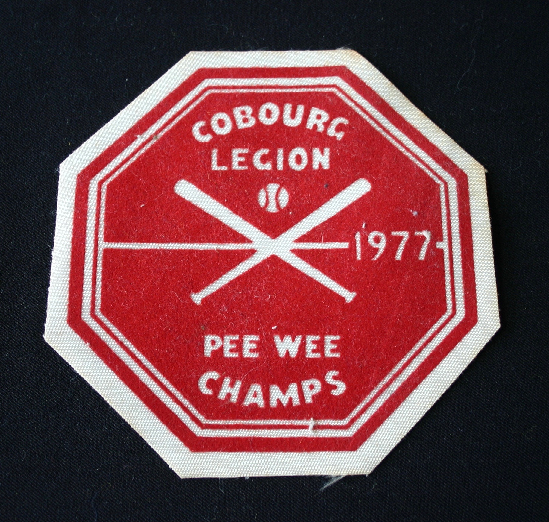1977 Cobourg Legion Softball PeeWee crest