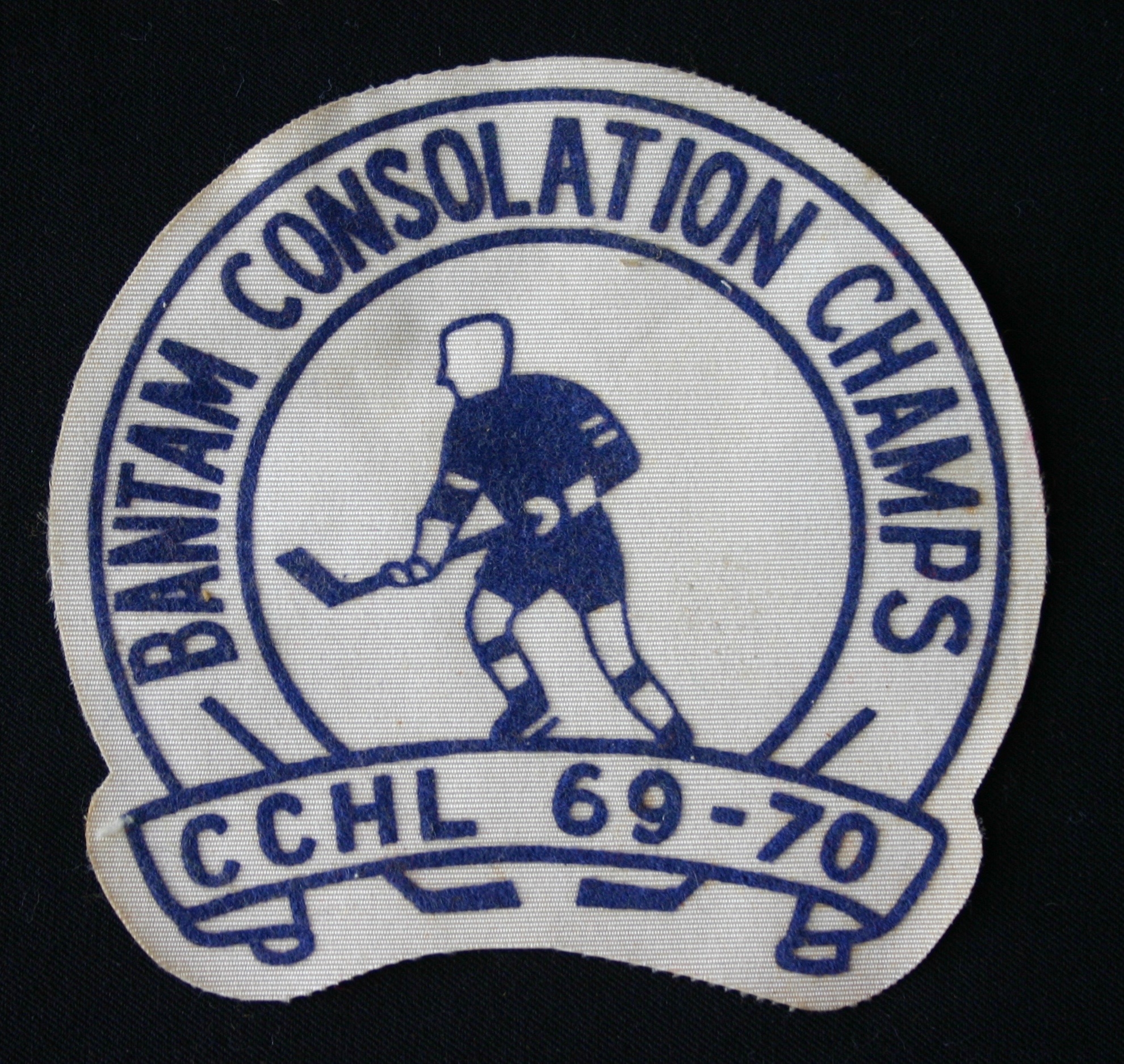 1970 CCHL crest Bantam Consolation Champs