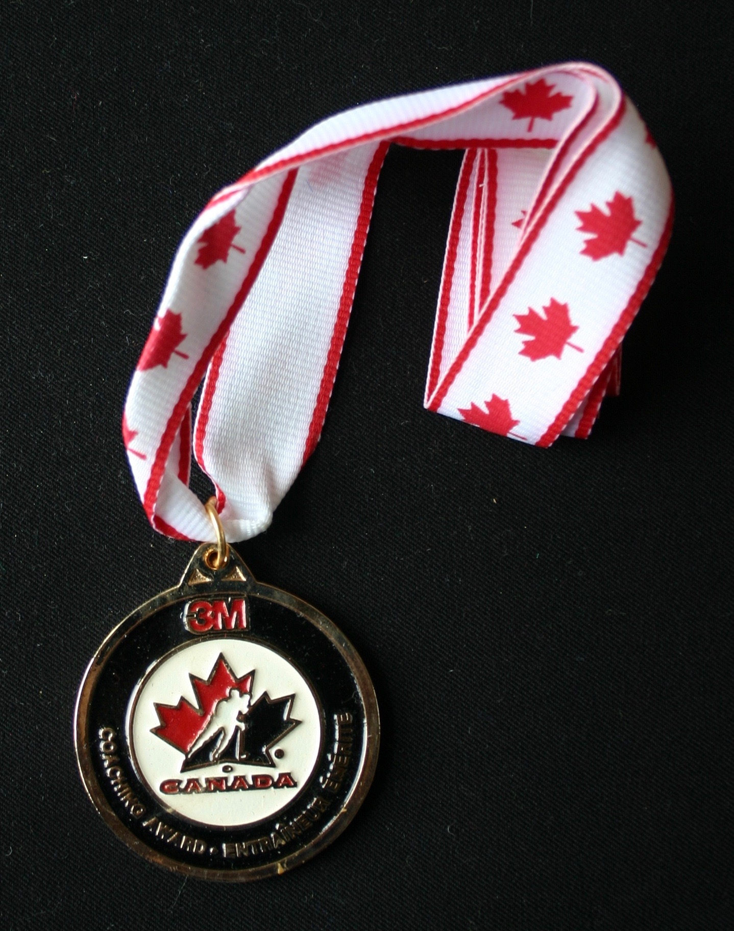 CCHL CAC 3M Canada Coaching Award medallion
