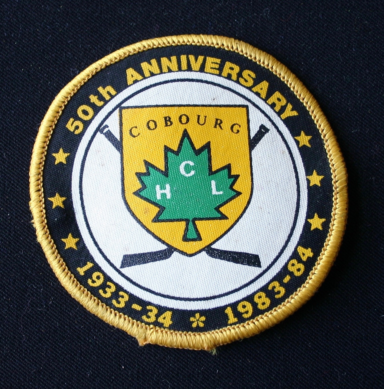 1984 CCHL 50th anniversary crest
