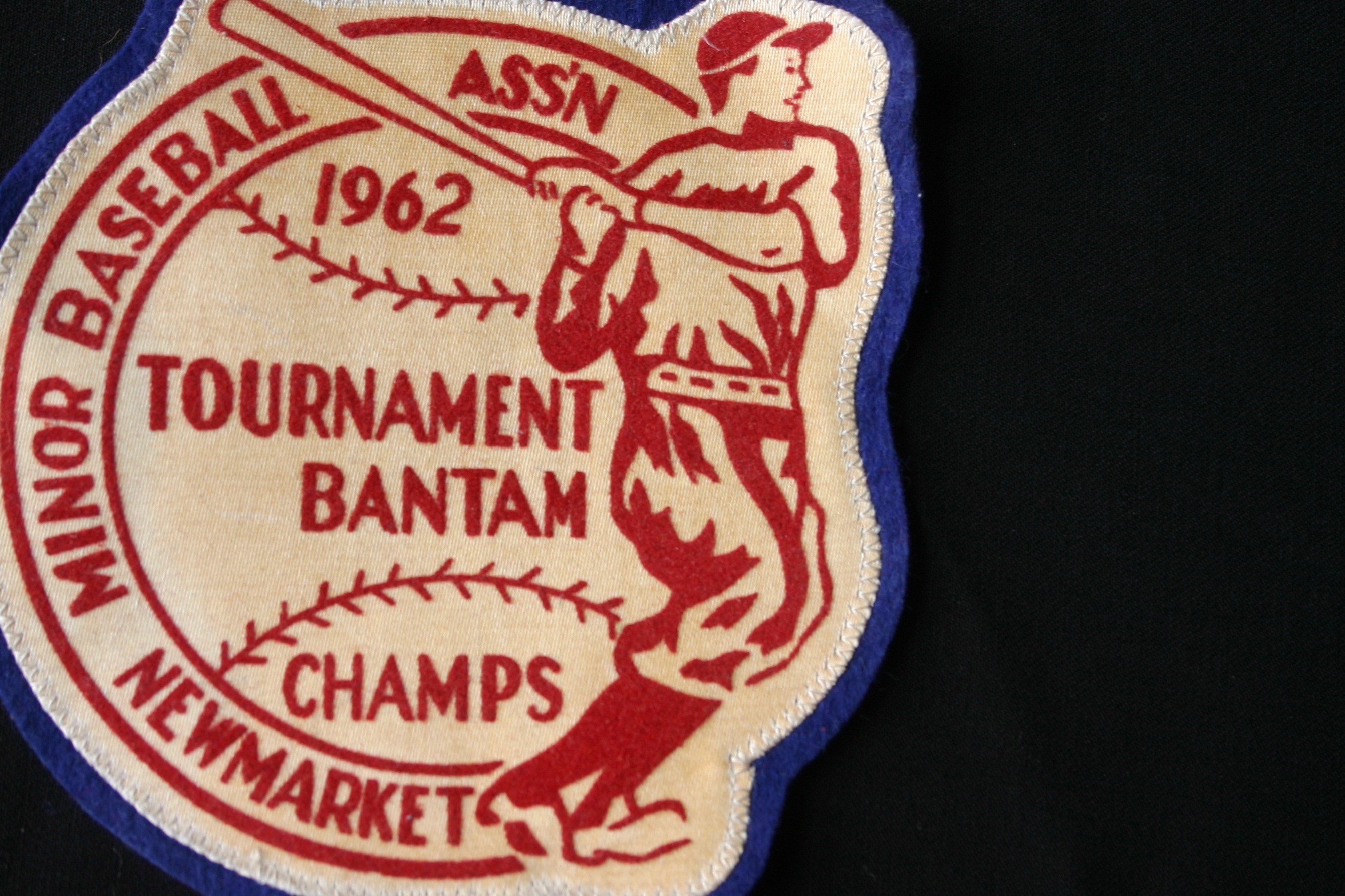 1962 Cobourg Minor Baseball Bantam crest