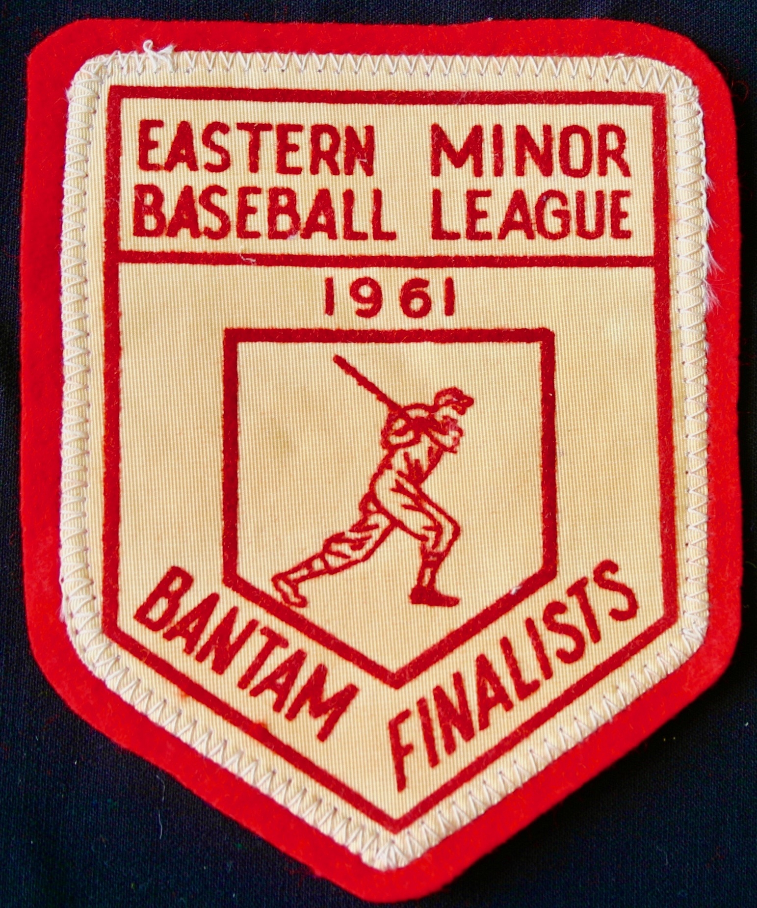 1961 Cobourg Minor Baseball Bantam crest