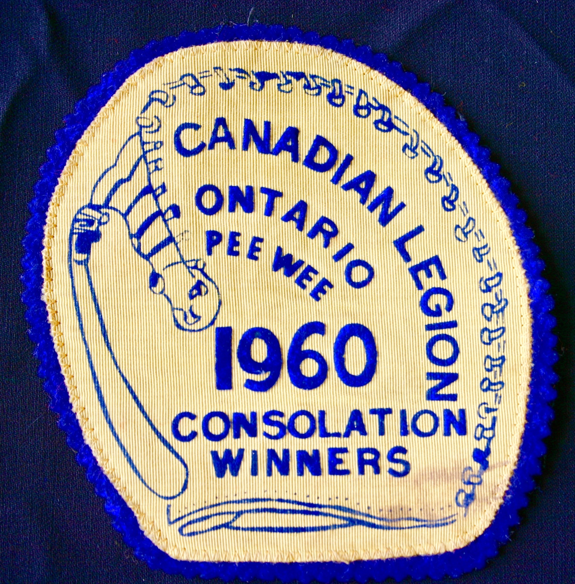1960 Cobourg Minor Baseball PeeWee crest