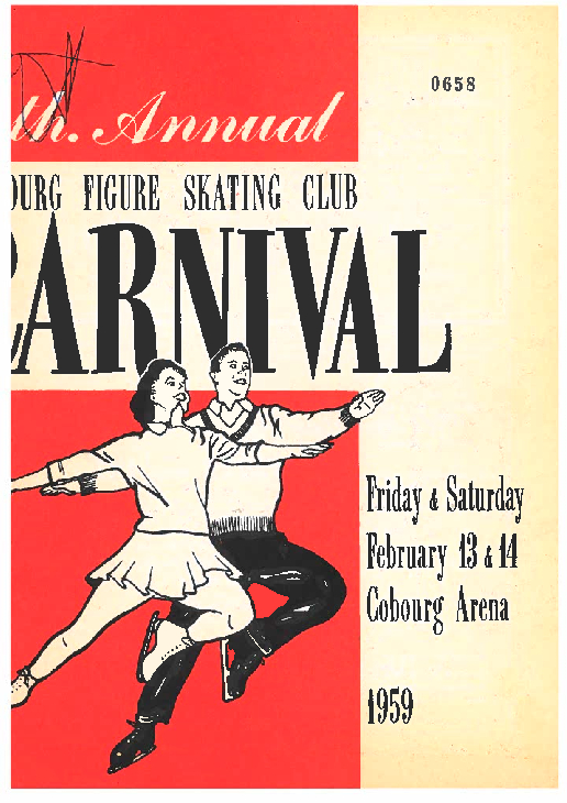1959 Cobourg Figure Skating Carnival program
