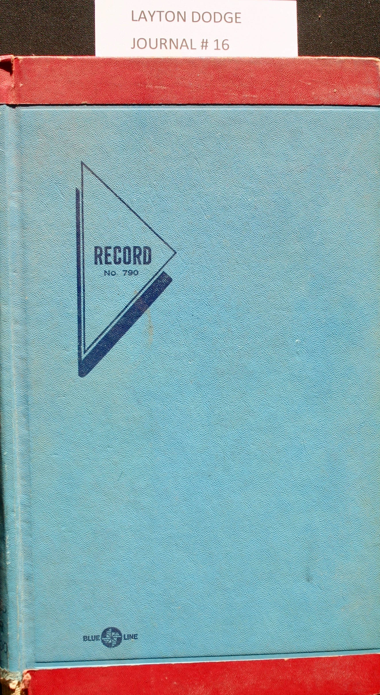 1966-67 Layton Dodge scorebook#16 hockey leagues