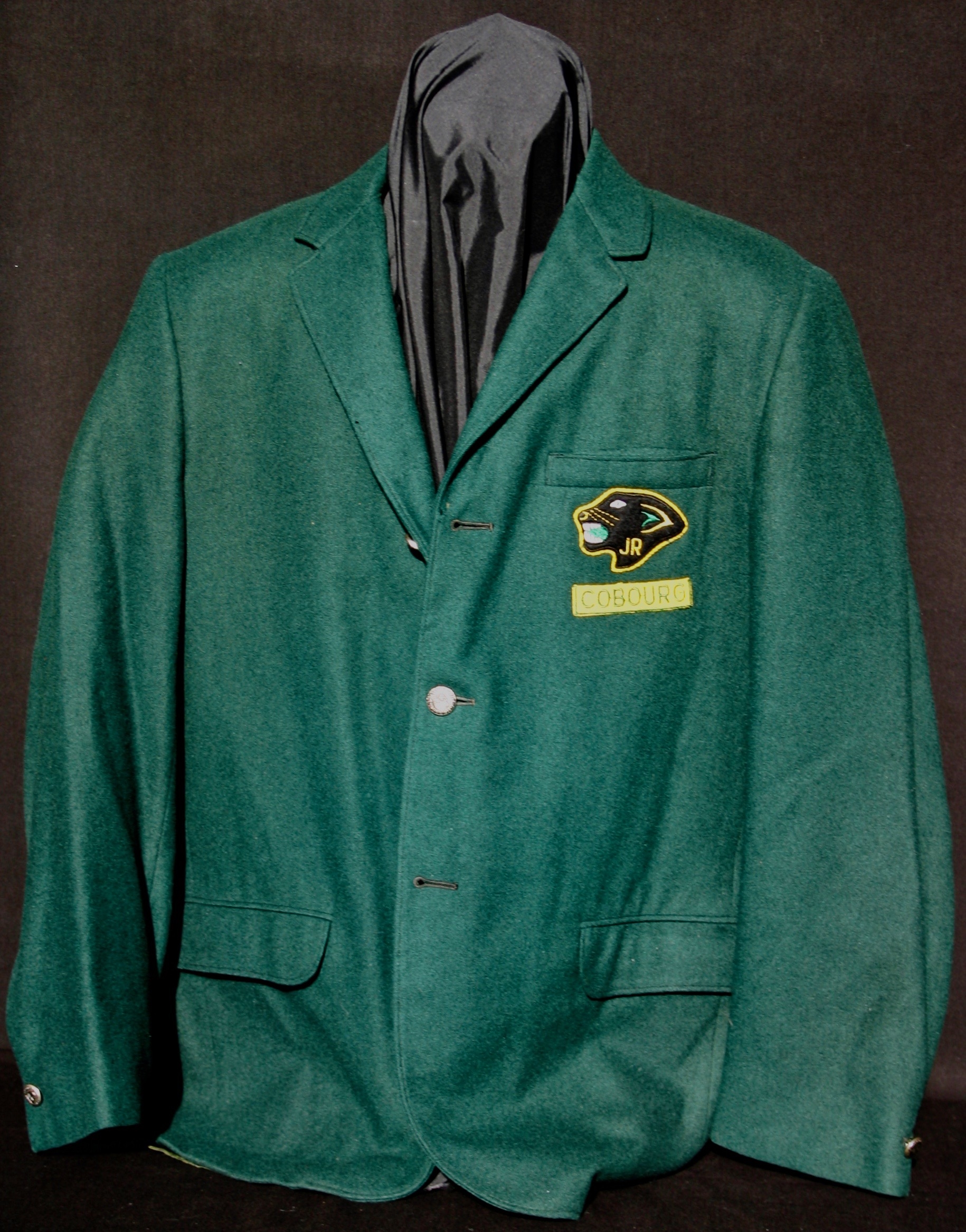 1974 Cobourg Cougars away game sport jacket