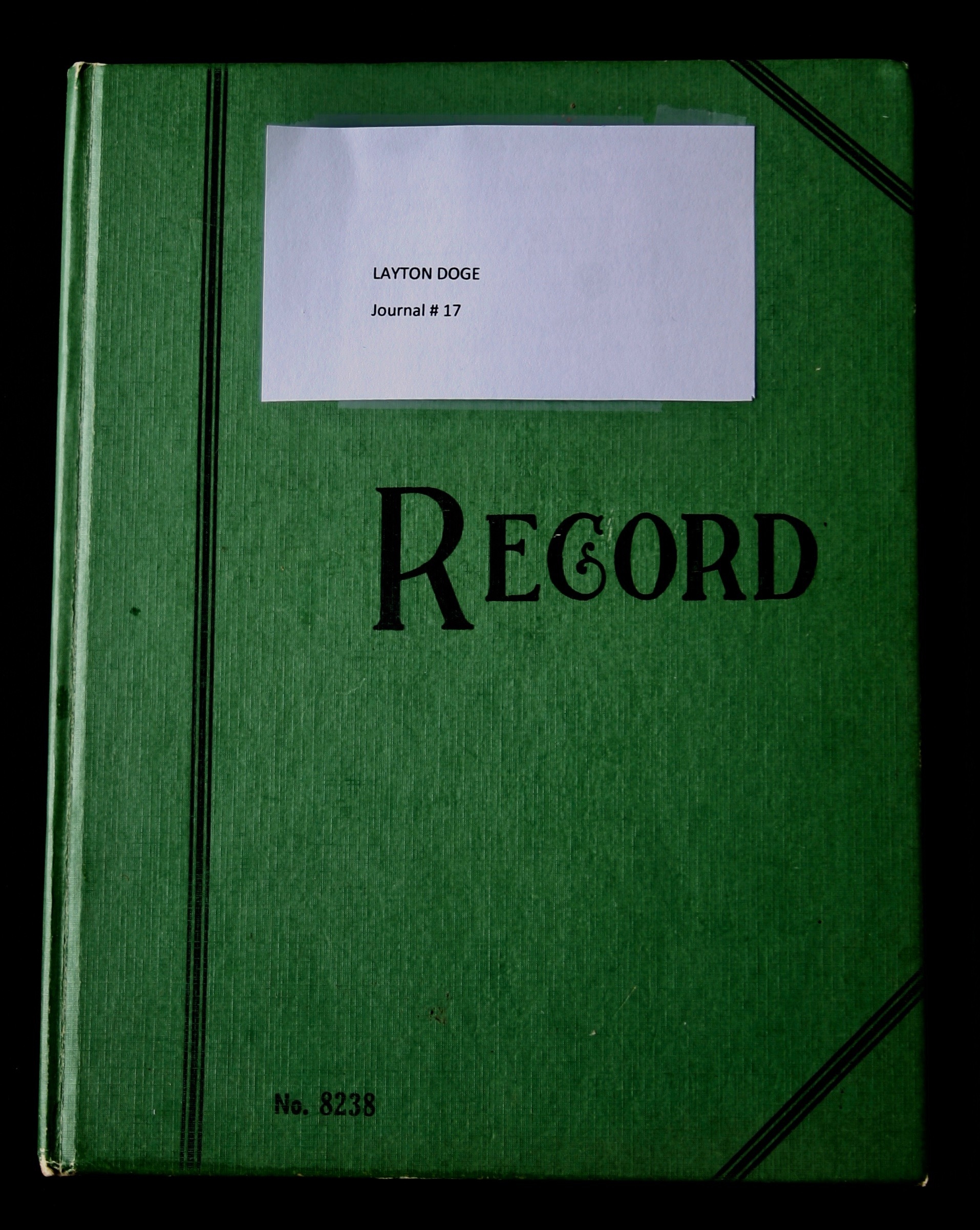 1964-65 Layton Dodge scorebook #17 hockey leagues