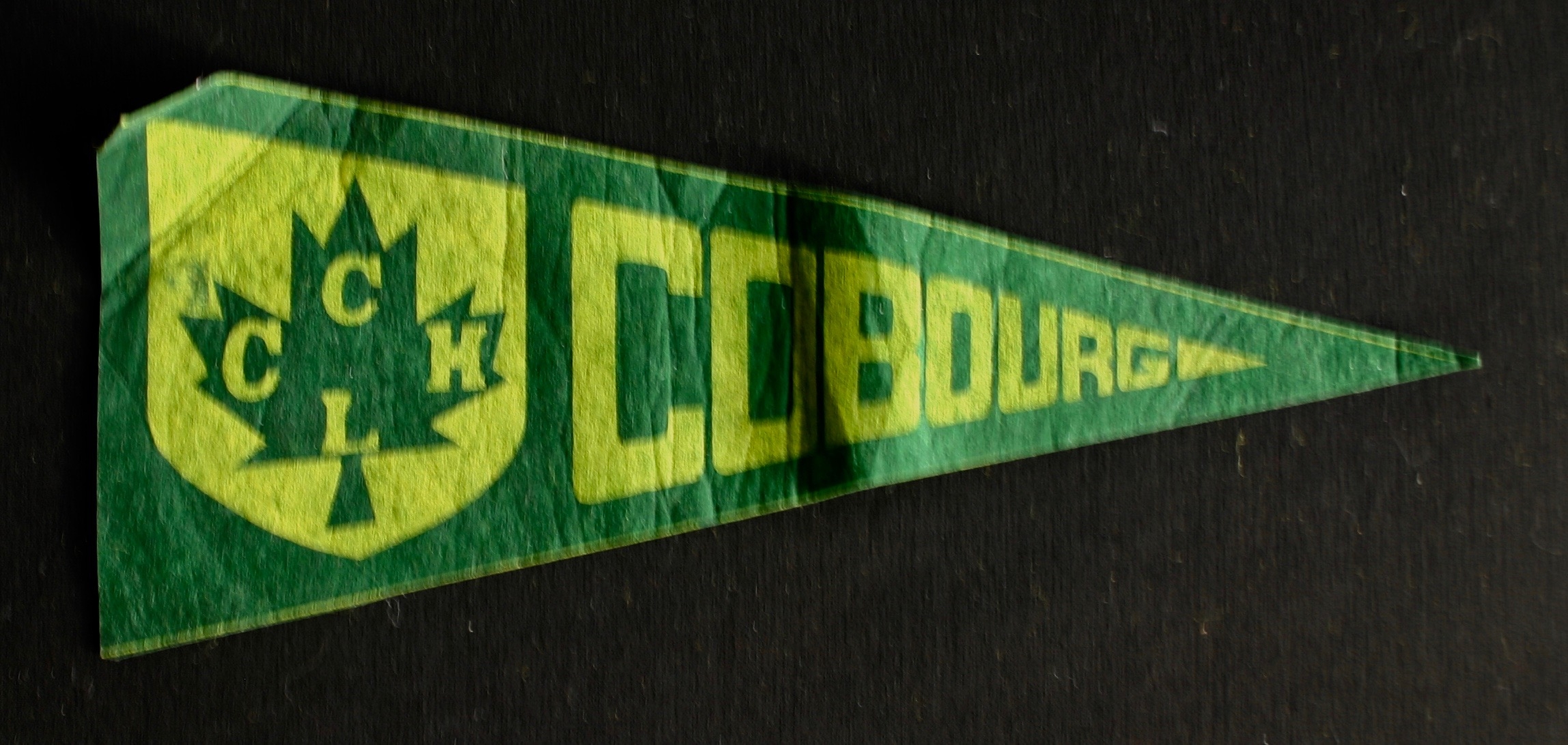 Cobourg Church Hockey League pennant