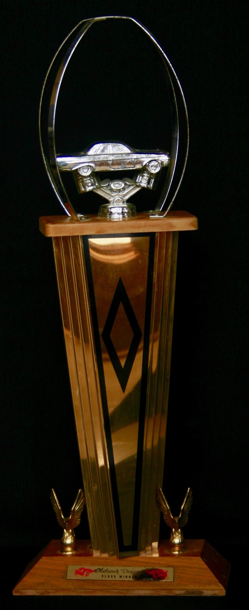 1962 Don Ito trophy dragstrip car class winner