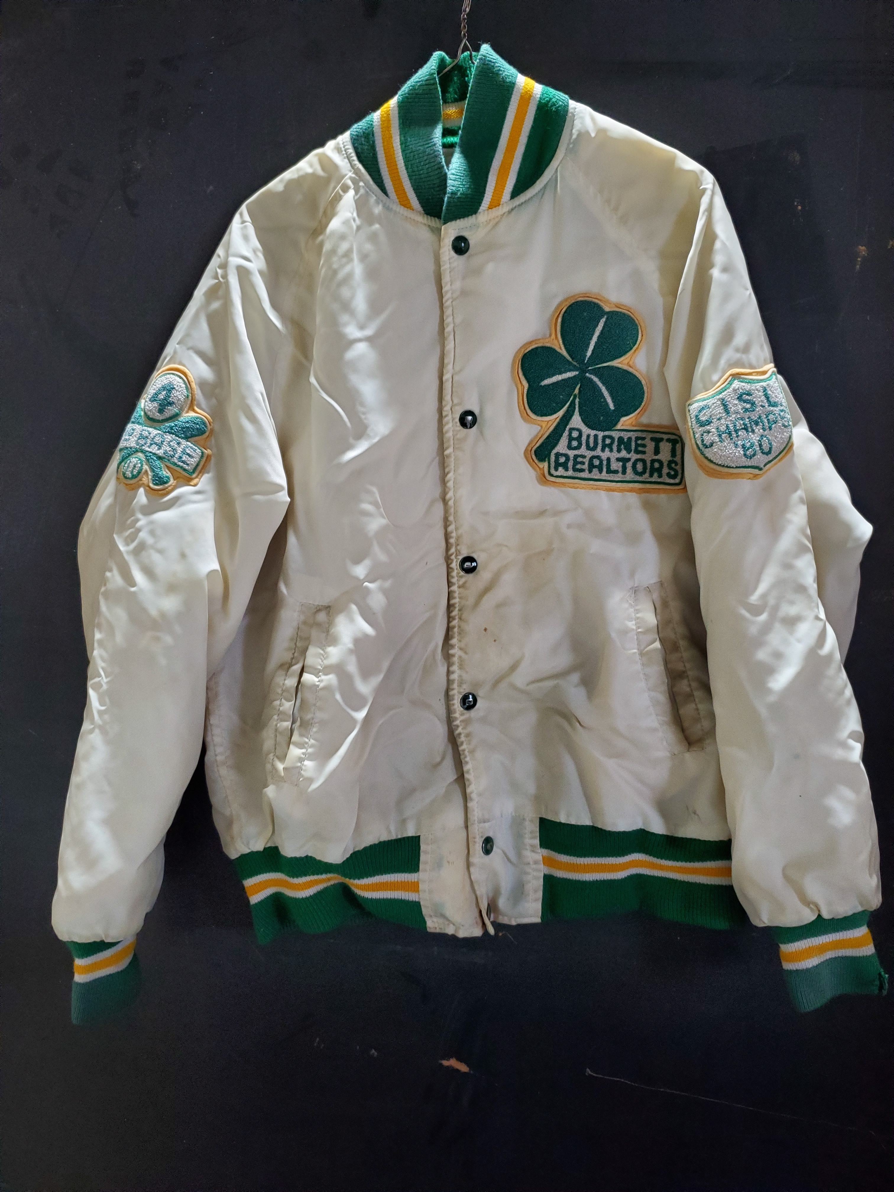 1980 Burnett Realtors softball jacket