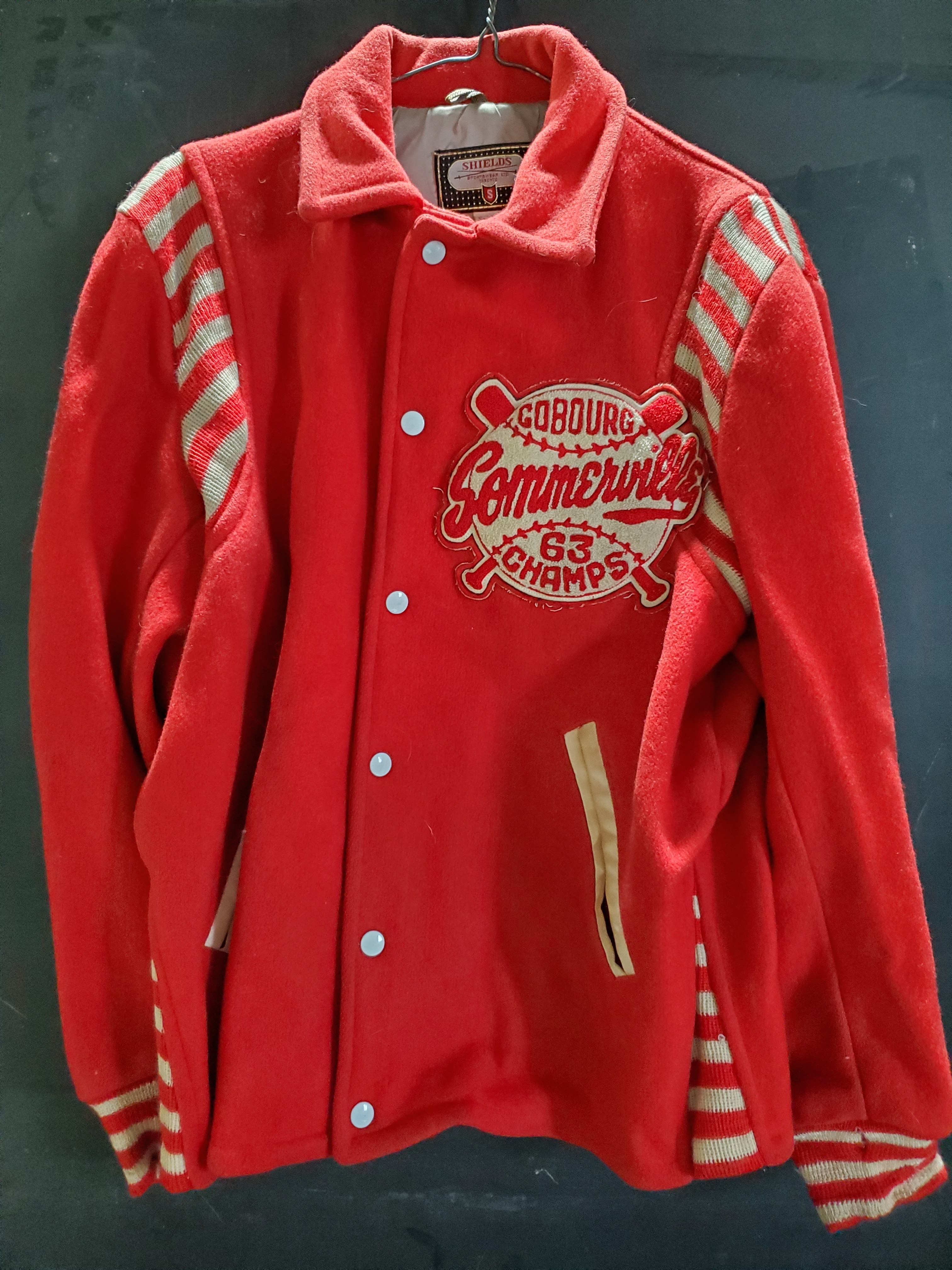 1963 Cobourg Men's Town League softball jacket
