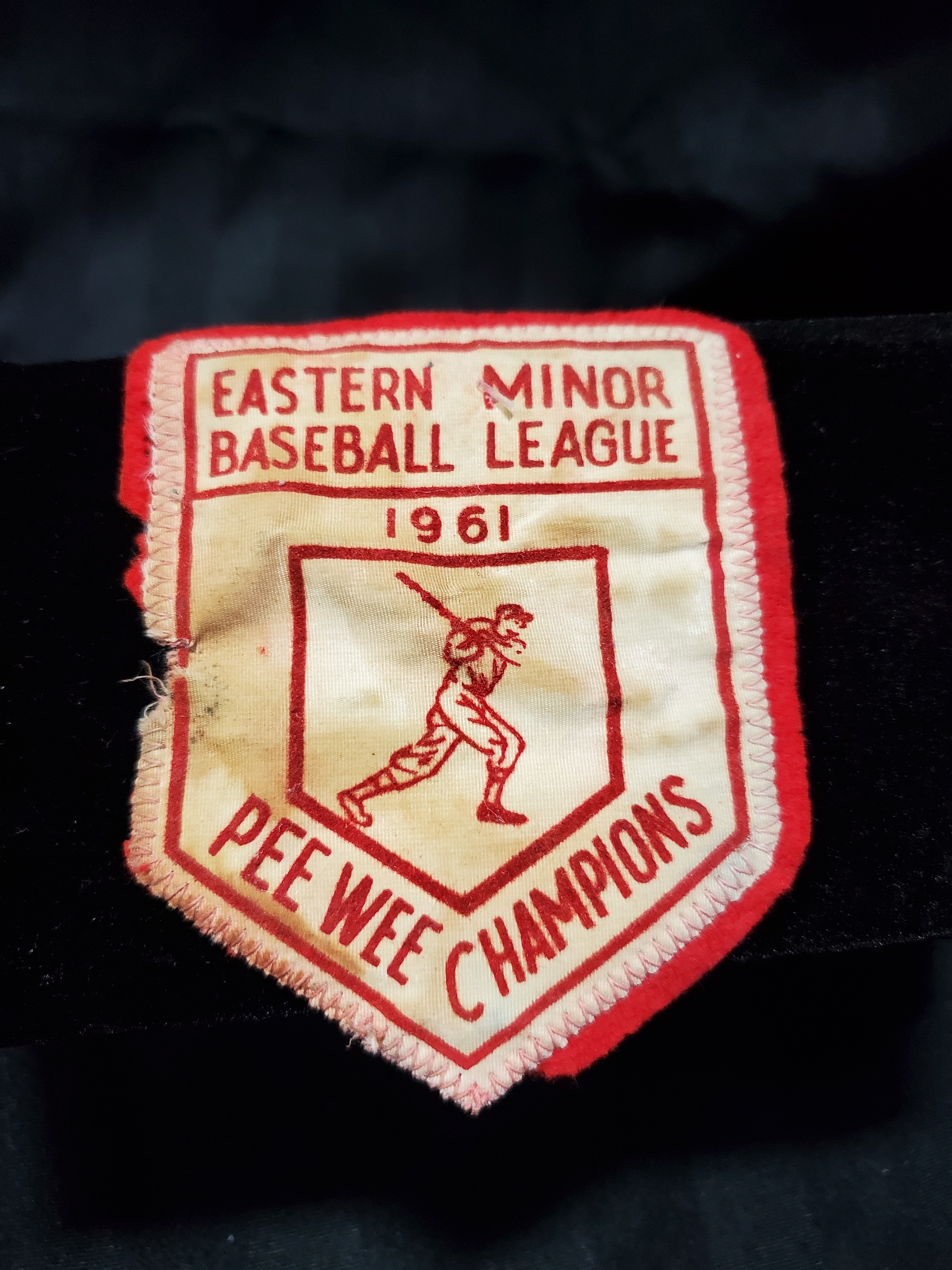 1961 P Hughes PeeWees champions crest