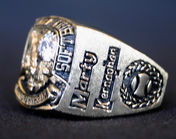 2002 Marty Kernaghan ring Softball Hall of Fame