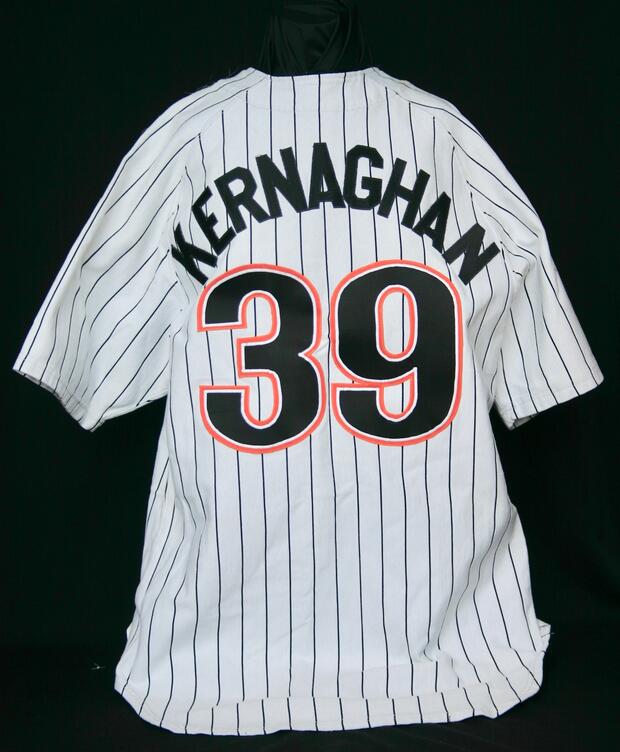 1992 Marty Kernaghan grey softball jersey